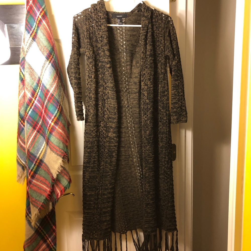 Long cardigan